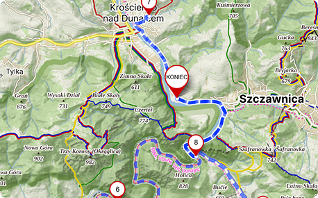 Spływ kajakowy na Dunajcu Sromowce-Szczawnica